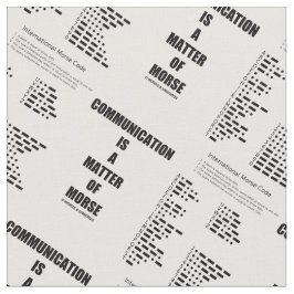 Kommunikation ist eine Angelegenheit des Stoff