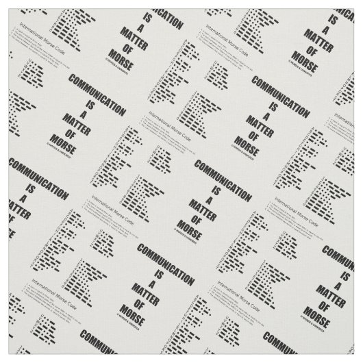 Kommunikation ist eine Angelegenheit des Stoff (Muster)