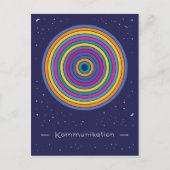 Kommunikation Postkarte (Vorderseite)