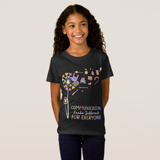 Kommunikation sieht für jeden Sonnenstrom anders a T-Shirt (Vorne ganz)