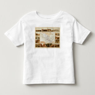 Kommunikation und Transport von Mexiko Kleinkind T-shirt