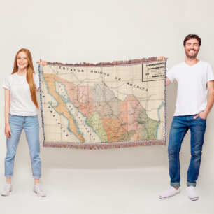 (Kommunikations-Buchstabe-) Karte von Mexiko Decke