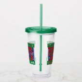 Kommunikationsaufschlüsselung Acryltrinkbecher (Rechts)