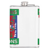 Kommunikationsaufschlüsselung Flachmann (Rückseite)