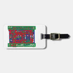 Kommunikationsaufschlüsselung Gepäckanhänger