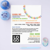 Kommunikationsdesign, Übersetzer und Dolmetscher Flyer (Einzeln)