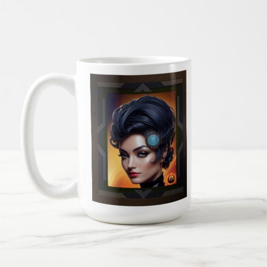 Kommunikationsingenieur Evoratae Dinecatcious Kaffeetasse (Links)