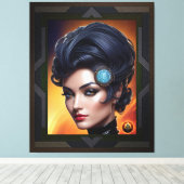 Kommunikationsingenieur Evoratae Dinecatcious Leinwanddruck (Insitu (Holzboden))