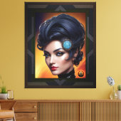 Kommunikationsingenieur Evoratae Dinecatcious Leinwanddruck (Insitu (Wohnzimmer))