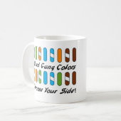 Kommunikationskabel Farbtasse Kaffeetasse (Vorderseite Links)
