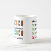 Kommunikationskabel Farbtasse Kaffeetasse (Mittel)