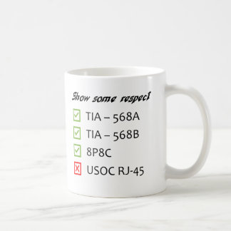 Kommunikationskabel Farbtasse Kaffeetasse