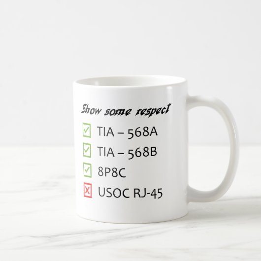 Kommunikationskabel Farbtasse Kaffeetasse (Rechts)