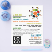 Kommunikationsrad, Übersetzer und Dolmetscher Flyer (Einzeln)