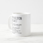 Kommunikationsspezialist Kaffeetasse (Vorderseite Links)