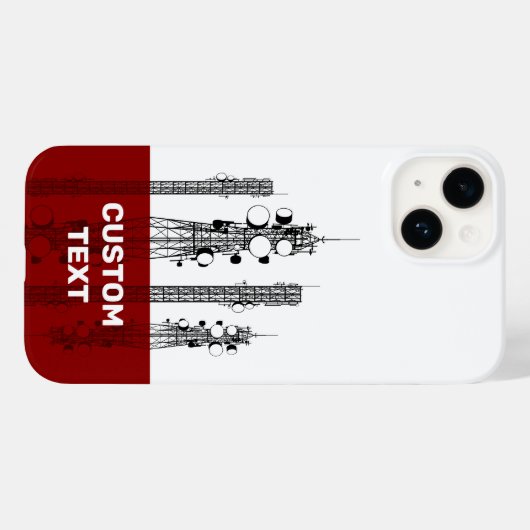 Kommunikationstürme Case-Mate iPhone Hülle (Rückseite (Horizontal))