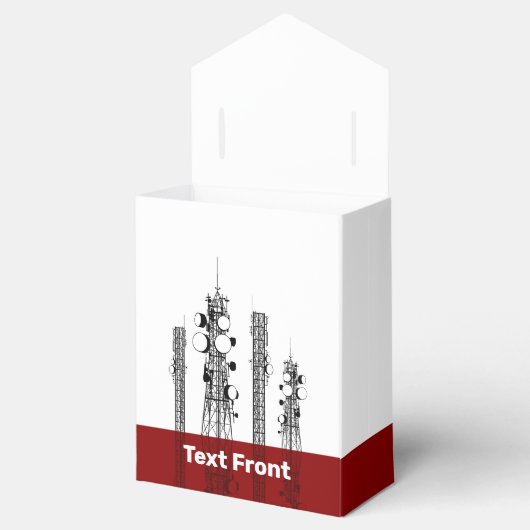 Kommunikationstürme Geschenkschachtel (Geöffnet)