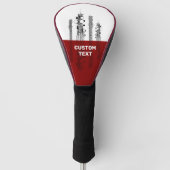 Kommunikationstürme Golf Headcover (Vorderseite)