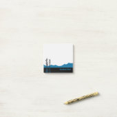 Kommunikationstürme Post-it Klebezettel (Auf Schreibtisch)