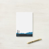 Kommunikationstürme Post-it Klebezettel (Auf Schreibtisch)