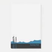 Kommunikationstürme Post-it Klebezettel (Vorderseite)