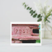 Kommunikationsunterbrechung Postkarte (Stehend Vorderseite)