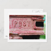 Kommunikationsunterbrechung Postkarte (Vorne/Hinten)