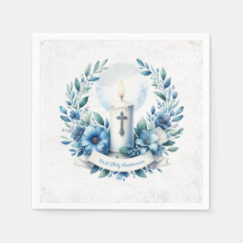 Kommunion Candle First Holly Communion Serviette