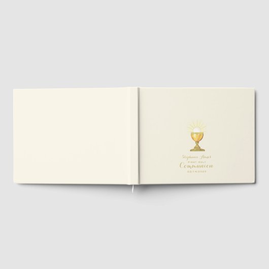 Kommunion Chalice Gästebuch (Voll)