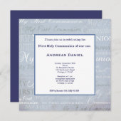 Kommunion Einladung (Vorne/Hinten)