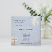 Kommunion Einladung (Stehend Vorderseite)