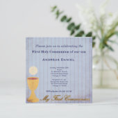 Kommunion Einladung (Stehend Vorderseite)