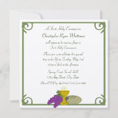 Kommunion Einladung (Vorderseite)