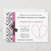 Kommunion Einladung (Vorderseite)