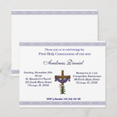 Kommunion Einladung (Vorne/Hinten)