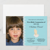 Kommunion Einladung (Vorne/Hinten)