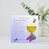 Kommunion Einladung (Stehend Vorderseite)