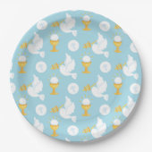 Kommunion Pappteller (Vorderseite)