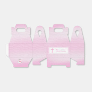 Kommunion Pink Watercolor Geschenkschachtel
