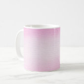 Kommunion Pink Watercolor Kaffeetasse (Vorderseite Links)