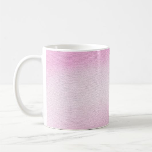 Kommunion Pink Watercolor Kaffeetasse (Links)