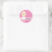 Kommunion Runder Aufkleber (Tasche)