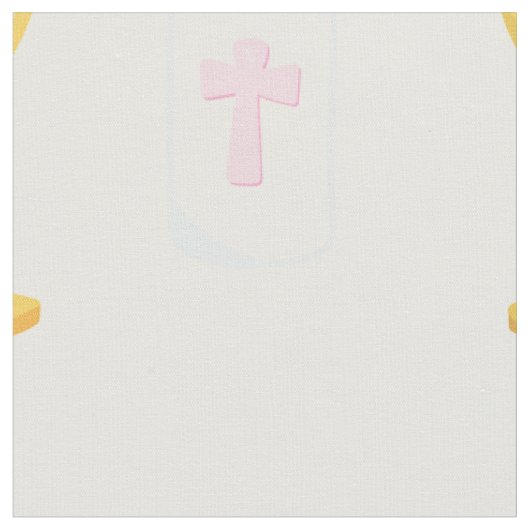 Kommunion Stoff (Nahaufnahme)