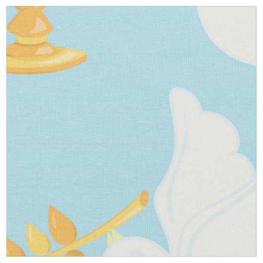 Kommunion Stoff (Nahaufnahme)