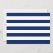 Kommunion Taufen Bestätigung der Marine Boy FOTO Dankeskarte (Rückseite)