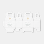 Kommunion über die religiöse Cross Green Boy Geschenkschachtel (Ungefaltet)