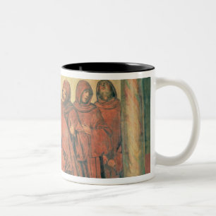 Kommunion, vom Leben von St. Benedict nehmen (f Zweifarbige Tasse