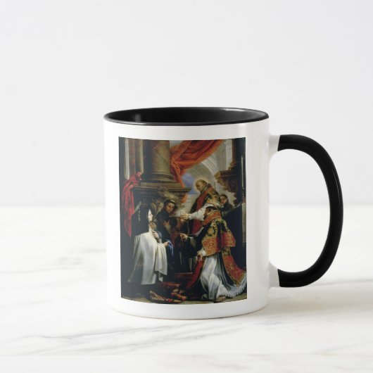 Kommunion von St Teresa von Avila c.1670 Tasse (Rechts)