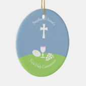 Kommunionbrot Keramik Ornament (Rechts)