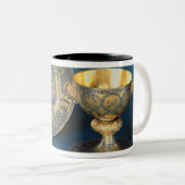 Kommunions-Schale, Platte und Fisteln Zweifarbige Tasse (VorderseiteRechts)